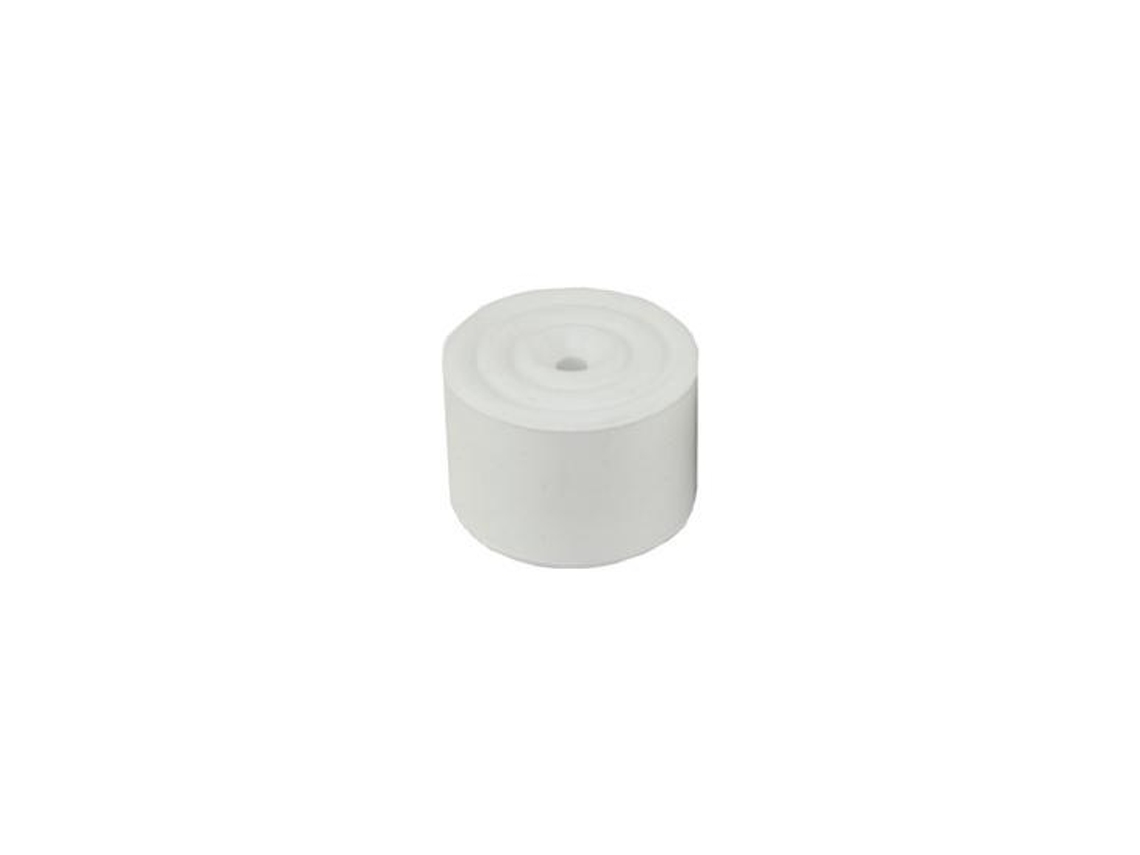 Batente De Porta Gigante De Borracha Maciça Branca, 60 Cm , Tamanho ànico, Cor ànica. Aquaforge (2 Pés)
