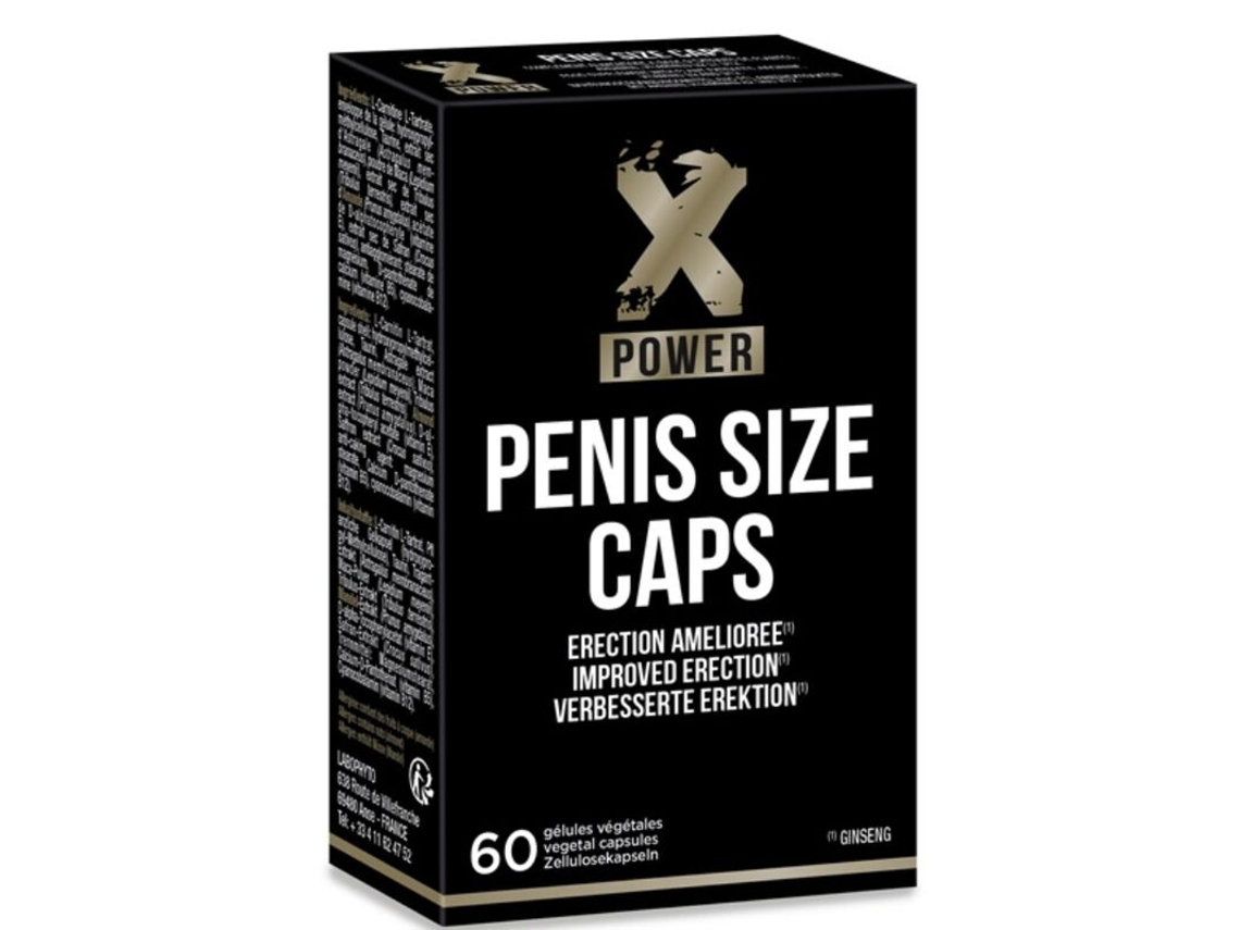 CAPAS DE TAMANHO XPOWER PENIS PARA EREÇÕES MELHORADAS 60 CAP