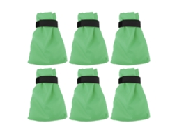 6 Peças De Capa De Torneira Espessada Proteção Contra Congelamento Proteção Contra Geada Capa De Torneira Externa À Prova Dágua Para Inverno Verde