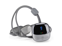 Aa20 - Massageador Inteligente Para Pescoço, Ombros E Coluna Cervical, Compressas Quentes, Artefato, Drenagem, Proteção Da (cinza)
