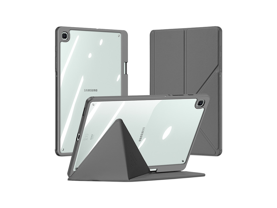 Lurelia Capa Para Samsung Tab S10 Lite E S10 Fe E S9 E S9, Cinzento, Design Triplo, Suspensão Automática