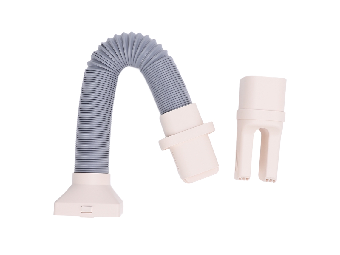 Tubo extensor portátil de ABS para secar roupas, sapatos e lençóis quentes | S/MARCA