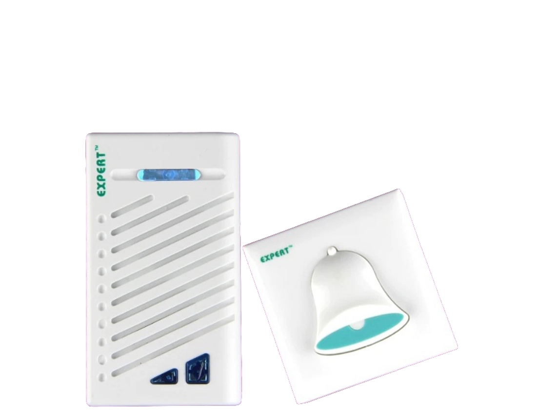 Laxiscreed Expert E-72a08 Campainha Sem Fios Com 12 Sons E Volume Ajustável