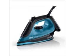 Ferro a Vapor BRAUN TEXSTYLE 5 SI5256BL (Jato de vapor 210 g/min - Base Cerâmica)