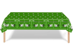 Toalha De Mesa Futebol Para Festa - Reutilizável Com Tema Decoração Festas Infantis, 130*220cm