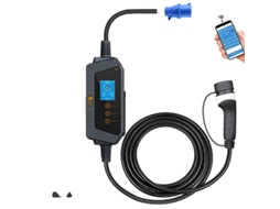 Estação De Carregamento De Veículos Elétricos, 7kw/11kw/22kw, Classificação Ip66, Controle Wi Fi Inteligente,7kw App Oem