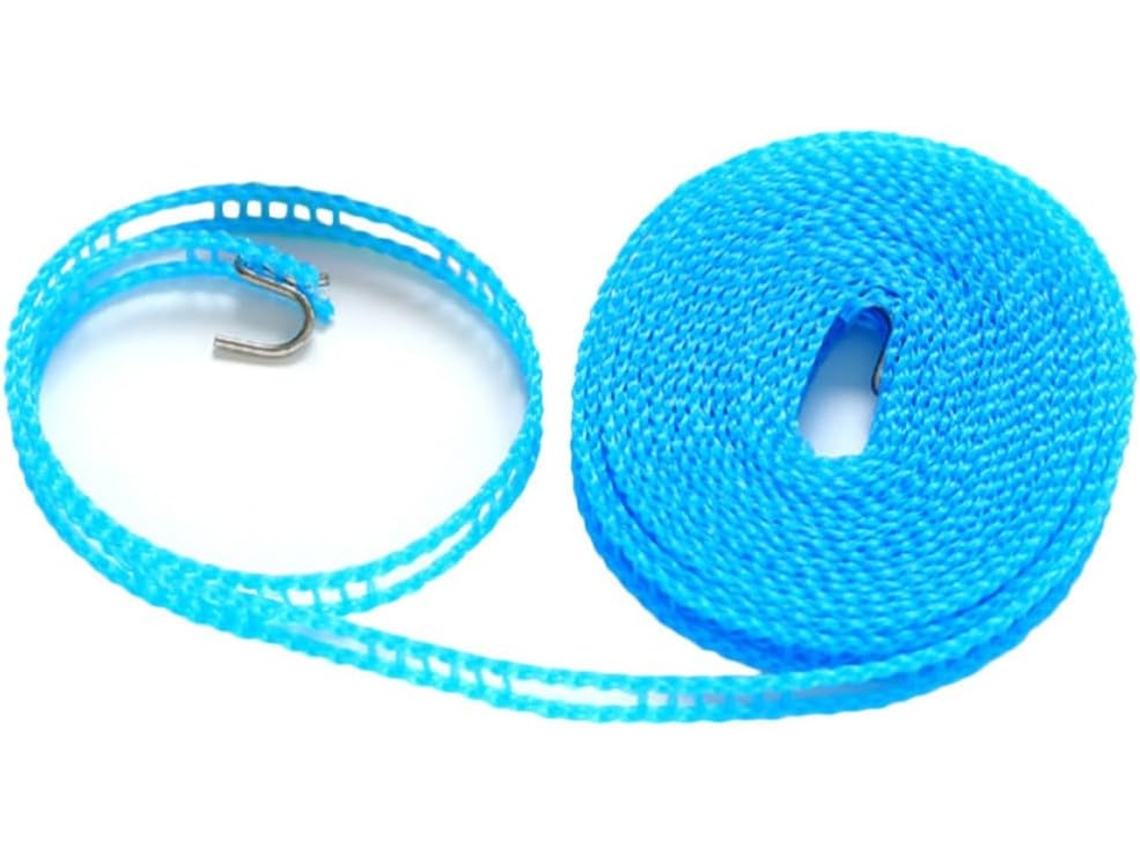 Varal Portátil Galpada, Corda De Nylon Antiderrapante, Extensível Até 3 Metros Para Secar Roupas Em Casa E No Camping