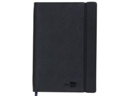 Caderno LIDERPAPEL 120h 70 g/m² Preto (A5)