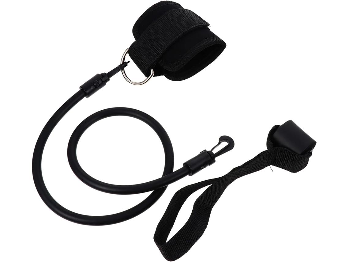 Tornozeleira Com Corda De Tensão Para Treino Pernas, Faixa Elástica Resistência Exercícios E Glúteos