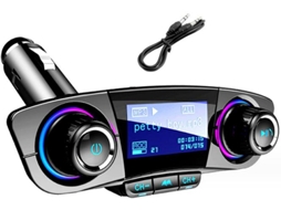 Reprodutor Mp3 Carro Bluetooth Yizhood Bt06 1.3 Dual Usb Preto