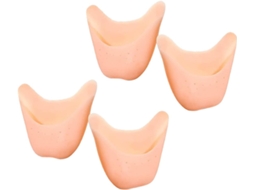 Protetores De Silicone Para Dedos E Antepé Femininos Sherchpry, Confortáveis E Duráveis, Conjunto De 4 Peças, Ideais