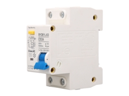 Laxiscreed Disjuntor Miniatura 50a 230v Ac 1p+n Com Proteção Contra Fugas Para Din Rail