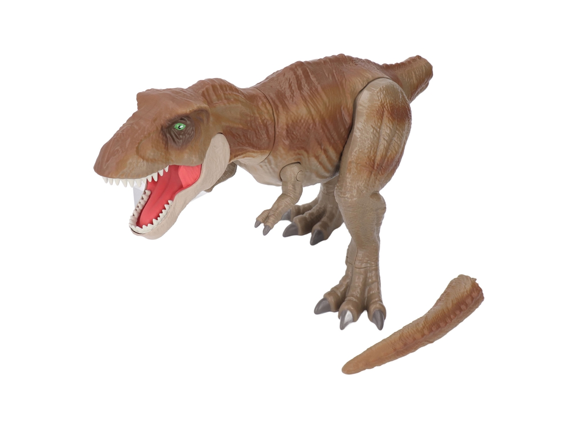 Primerox brinquedo Modelo Dinossauro Simulação Pintado À Mão Textura Clara Articulações Móveis Marrom
