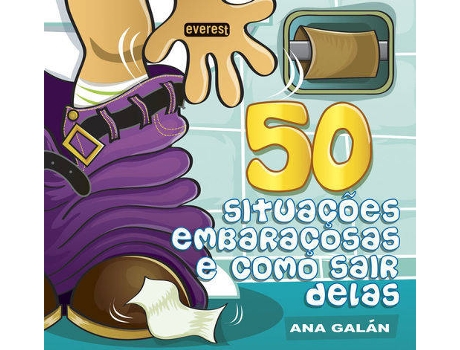 Livro 50 Situações Embaraçosas E Como Sair Delas de Ana Galán (Português)