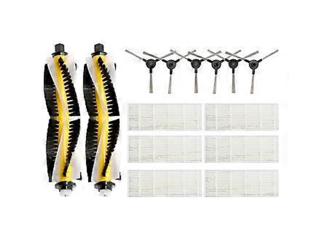 Para Bluebot Xeasy / Peças De Reposição Acessórios Filtro De Escova Lateral Principal Brilvibera