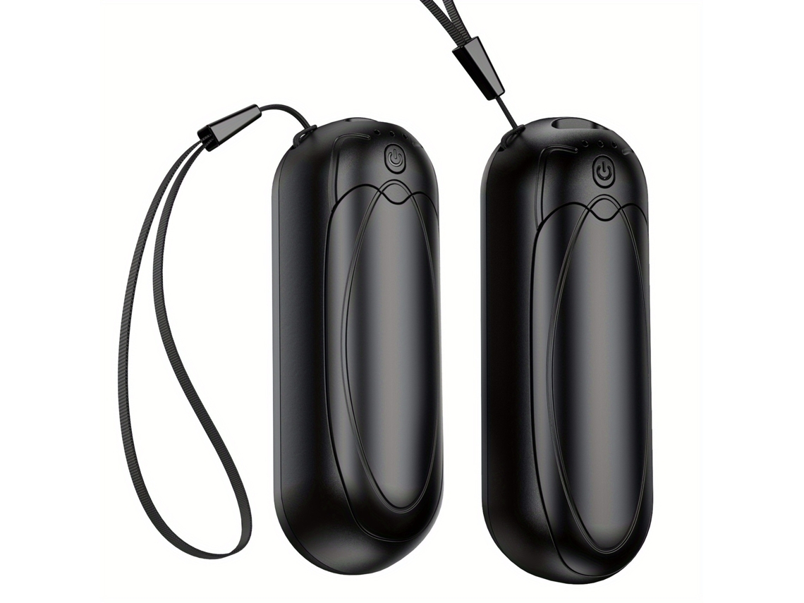 Conjunto de 2 aquecedores portáteis, recarregáveis, USB, aquecimento rápido, formato compacto, reutilizável STELASPLEN