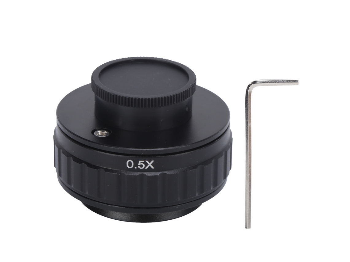 Adaptador De Lente C Mount 38mm Para Microscópio Estéreo Trinocular
