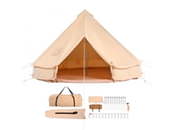 Tenda Yurta Redonda 5m Para 8 Pessoas Com Ventilação Tekmaquinas