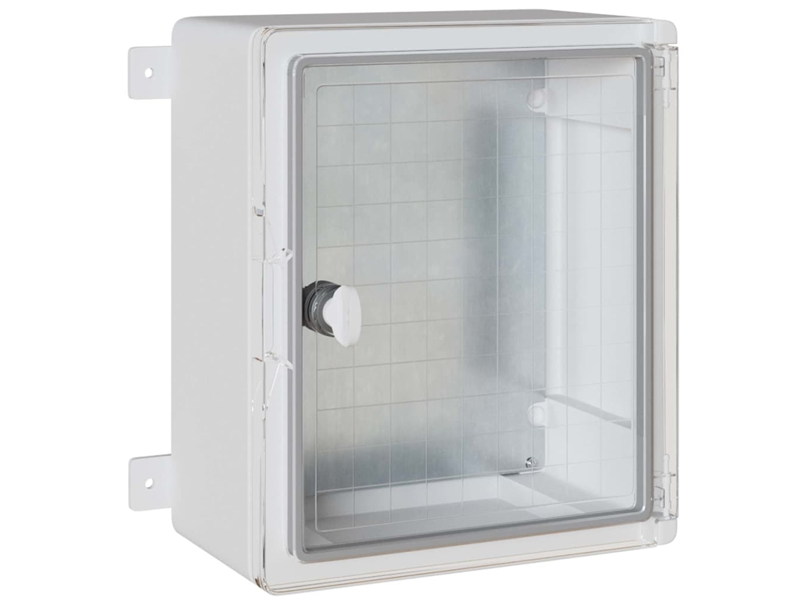 Maison Exclusive - Armário De Controle Cinzeto 37 X 16,5 X 35 Cm Plástico Abs