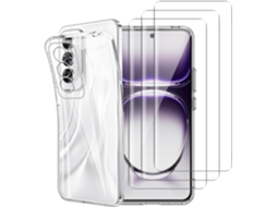 Pelicula de Vidro HONGWE. Oppo Reno 12 5G/Reno 12 Pro 5G