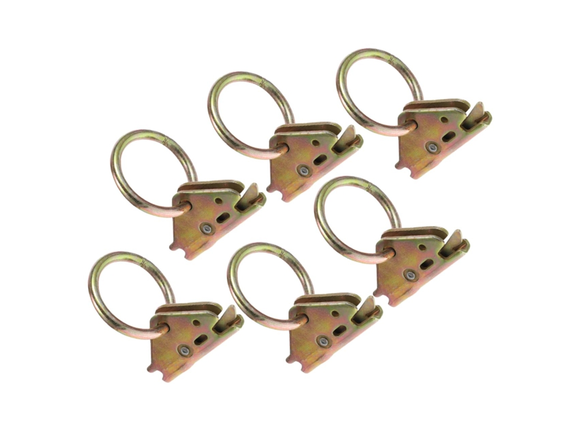 Conjunto De 6 Peças Para Apertar O Gancho De Ancoragem Do Reboque Pesado Com Trava Para Caminhão.