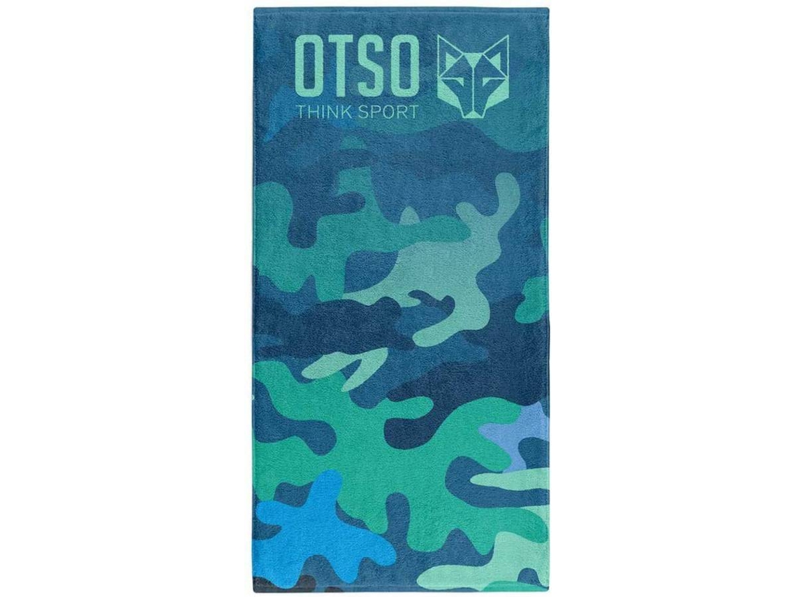 Toalha para Natação OTSO Microfibra Azul (150 x 75 cm)