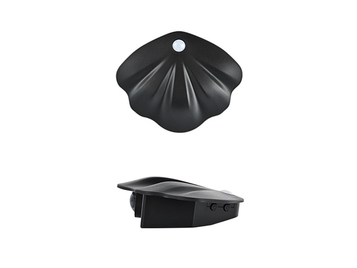 Luz noturna com sensor de movimento magnético Slowmoose, luz noturna LED recarregável e portátil para quarto infantil, banheiro, armário, escadas e quarto (preto)