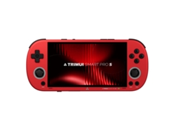 Verde - 64g Trimui Smart Pro S Console De Games Portátil Com Mais De 13.000 Jogos Integrados, Tela Ips De 4,96 Polegadas E Processador Octa-core.