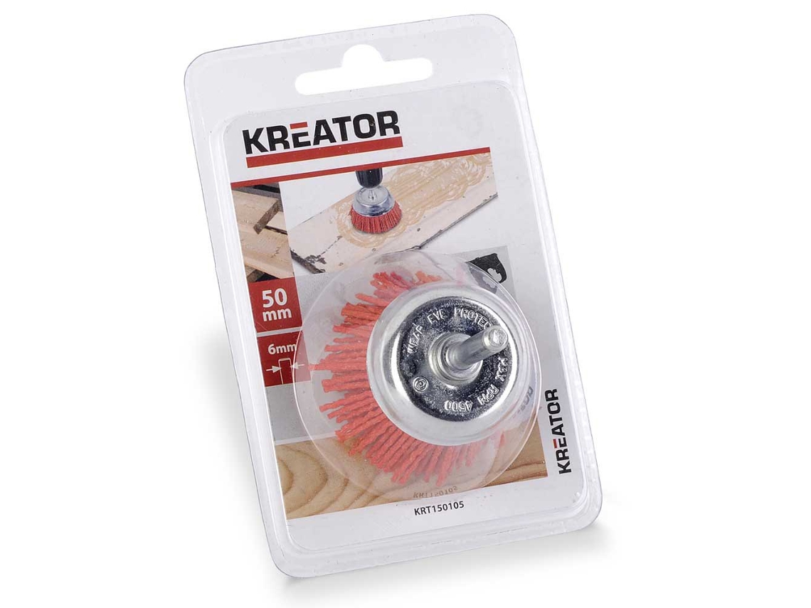 Escova Abrasiva 50 Mm Nylon Transparentekreator