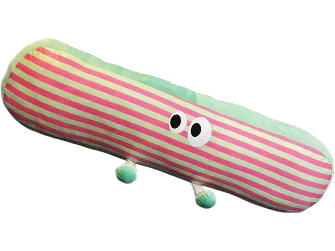 Travesseiro de Corpo Inteiro Redondo com Desenho Animado 90 Cm 35, 43 Polegadas, Lombar, Comprido CHABERLU