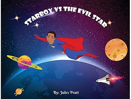 Livro Starboy VS The Evil Star de Jules Pratt (Inglês)