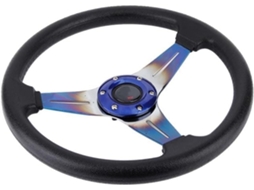 Volante de Corrida Universal em Pu para Modificação de Carros, Acessório Macio e Durável. SFUSHOS