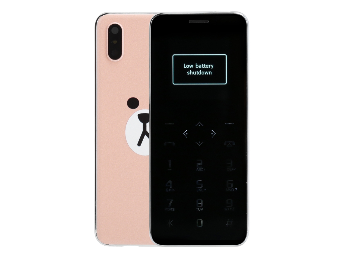 Celular Inteligente Portátil Com Controle Táctil 32mb+32mb Dual Chip Dual Standby Padrão Urso