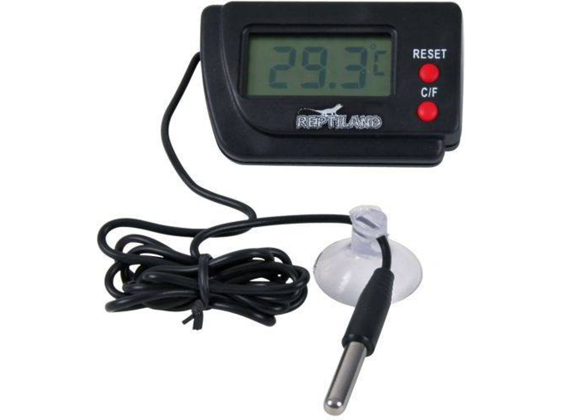 Termómetro para Terrários TRIXIE com Sensor Remoto (Preto)