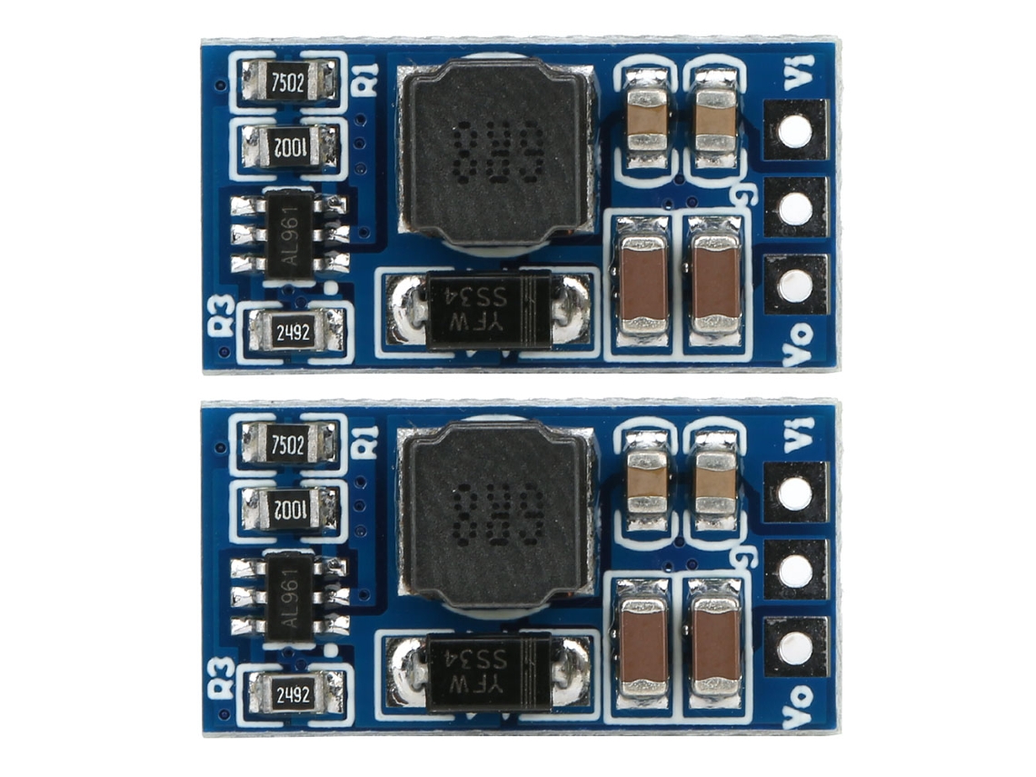 Módulo Elevador Dc Dc 2 Peças Conversor Boost 2.6 5.5v para 5 12v | S/MARCA