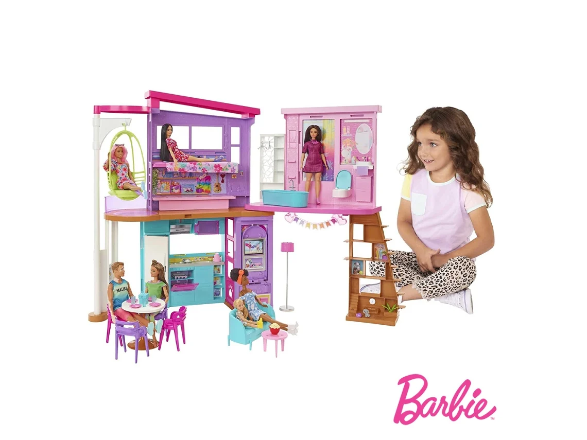 Casa Malibu da BARBIE BARBIE (Idade Mínima Recomendada: 3 Anos)
