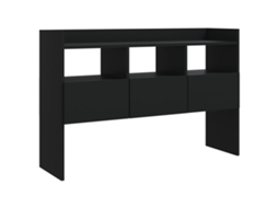 Sideboard, Sideboards Vidaxl Preto Madeira Processada (n/a)