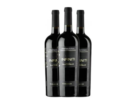 Vinho SAN GIORGIO TINAZZI San Giorgio Tinazzi. Sentieri Infiniti Primitivo Puglia (0.75 L - 3 Unidades)
