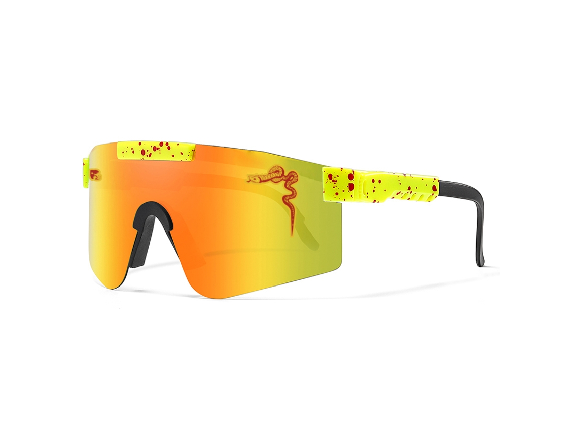 (estilo 12) Óculos De Sol Unissex Para Ciclismo Com Proteção Uv400 E Lentes De Polímero À Prova De Vento.
