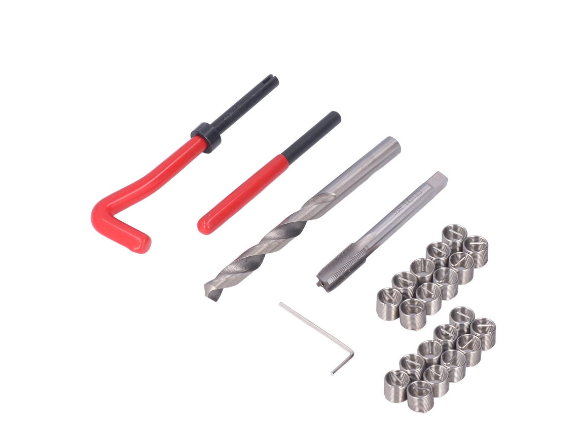 Kit De Reparo Para Roscas Em Aço Inoxidável Laxiscreed Para Reparações Automóveis De Forma Fácil