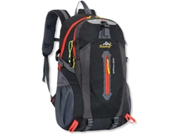 Mochila Impermeável Preta De 30 Litros Com Vários Bolsos, Para Caminhadas, Montanhismo E Camping, Para Homens E Mulheres
