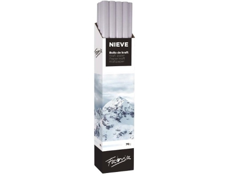 Livro Exp. 30 Rollos Papel Kraft Verjurado 1x3m Color Blanco Nieve De Desconocido (espanhol)
