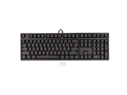Aetheria teclado Mecânico Interruptor Marrom 108 Teclas com Função Calculadora para Home Office