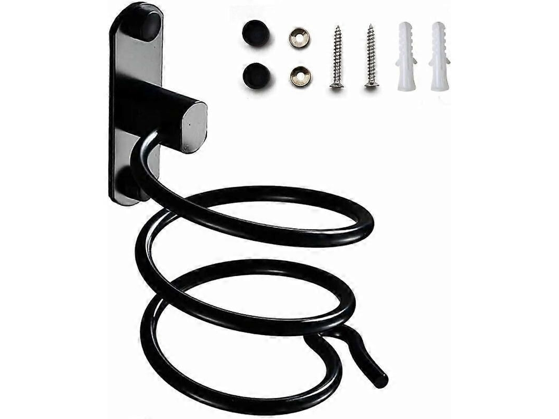 Suporte para Secador de Cabelo, com Cola e Parafusos Sem Necessidade Furos, Parede Cabel O, GOKOCO