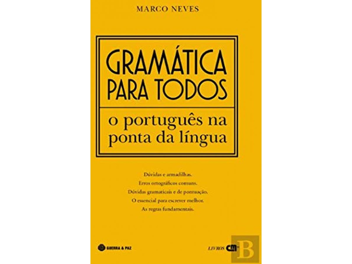Livro Gramática Para Todos de Marco Neves (Português)
