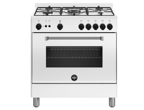 Fogão LA GERMANIA AMN 855 GBV BT (73 L - Gás Natural - Branco)