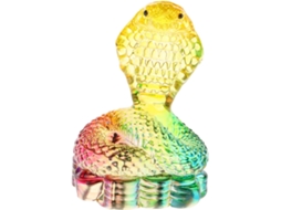 De Serpente De Cristal, Escultura Decorativa De Serpente Em Cerâmica Para Escritório Ou Sala De Estar Gokoco