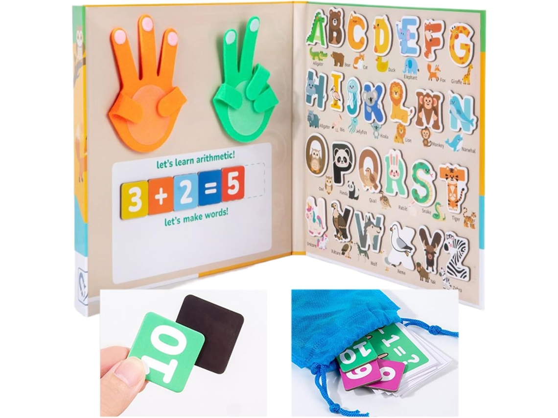 Brinquedo Educativo Com Blocos De Contagem E Cartões Ilustrados Atividades Educativas, Cartões Com Gokoco