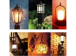 Lâmpada Led de Chama Flickering E27 Smd2835 3 Modos | S/MARCA