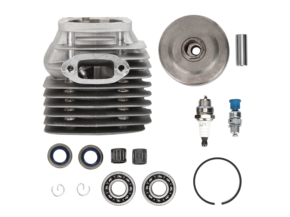 Cilindro e Embreagem Primerox, para Husqvarna 261, 262, 262xp, com virabrequim, 503541171 | S/MARCA